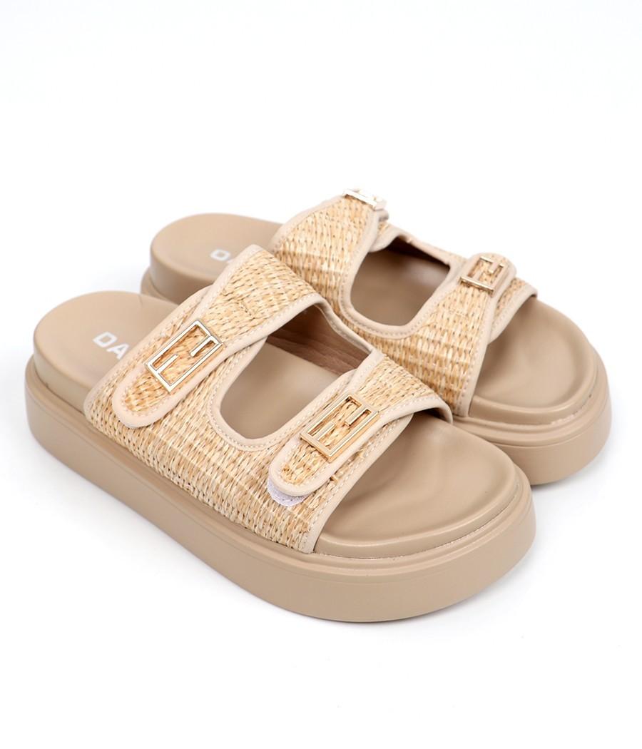 Mules en raphia: 28196- 3