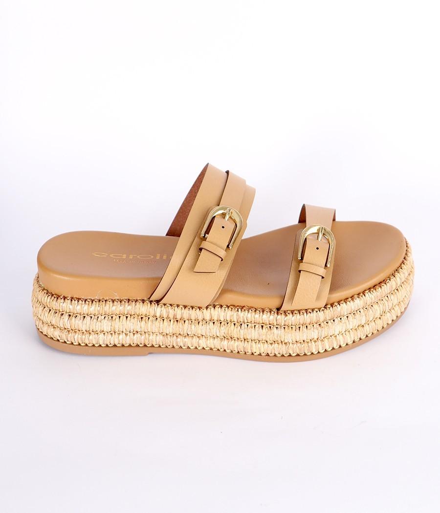 Mules à brides compensées Réf :391