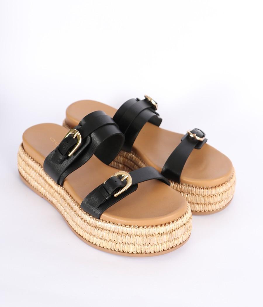 Mules à brides compensées Réf :391
