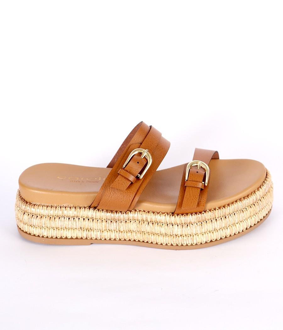 Mules à brides compensées Réf :391