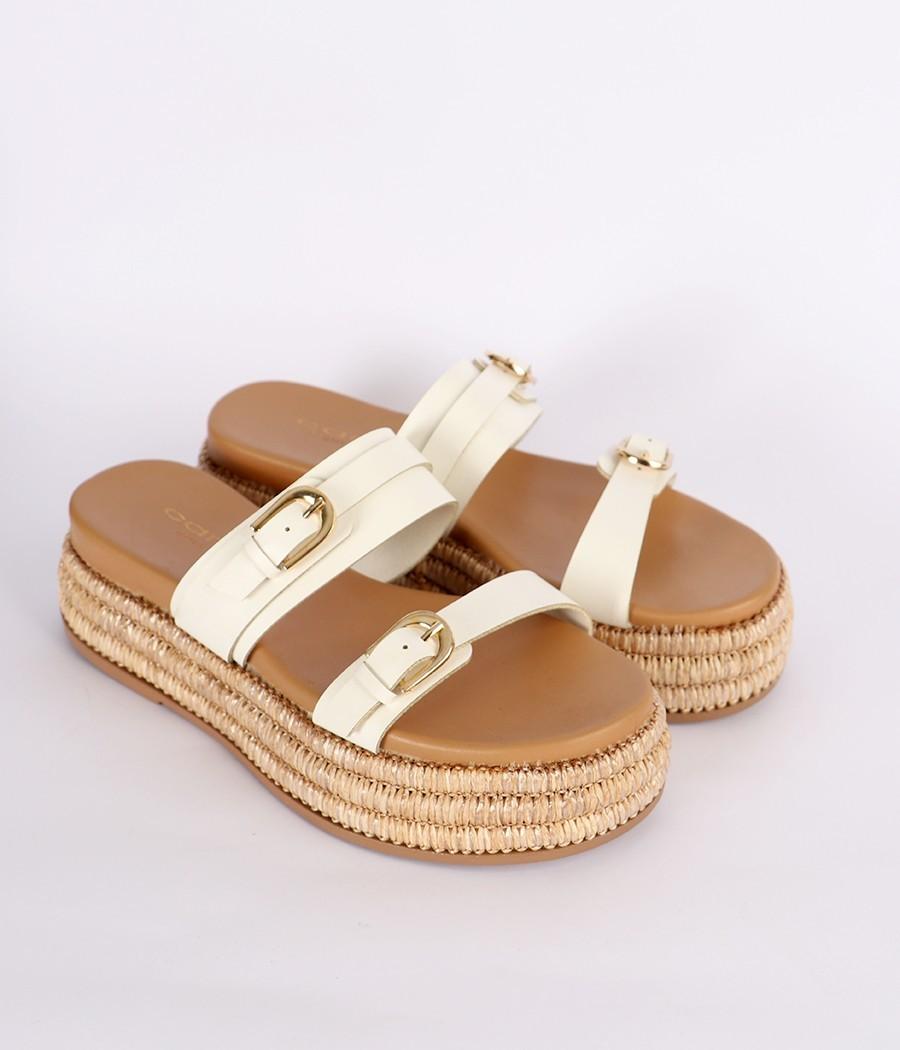 Mules à brides compensées Réf :391