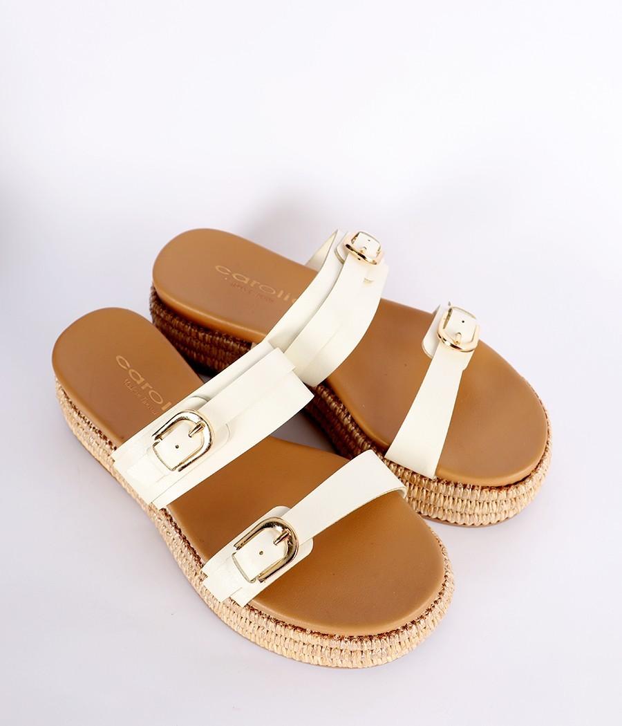 Mules à brides compensées Réf :391