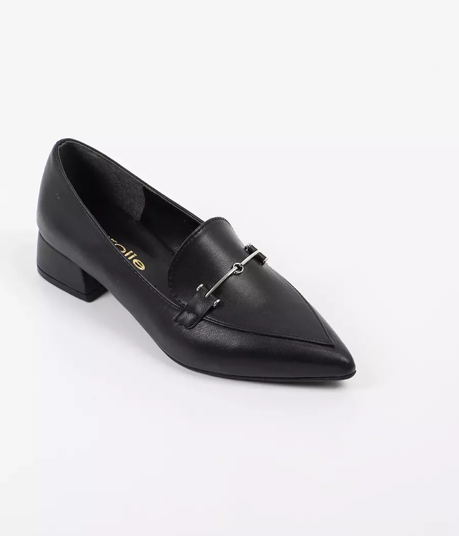Escarpin Avec Boucle Petit Talon Corné Réf : 777