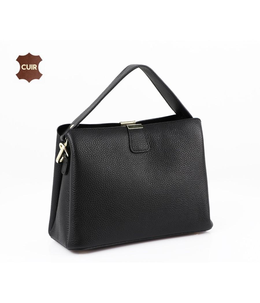 Sac à Bandoulière en Vrai Cuir: 6677