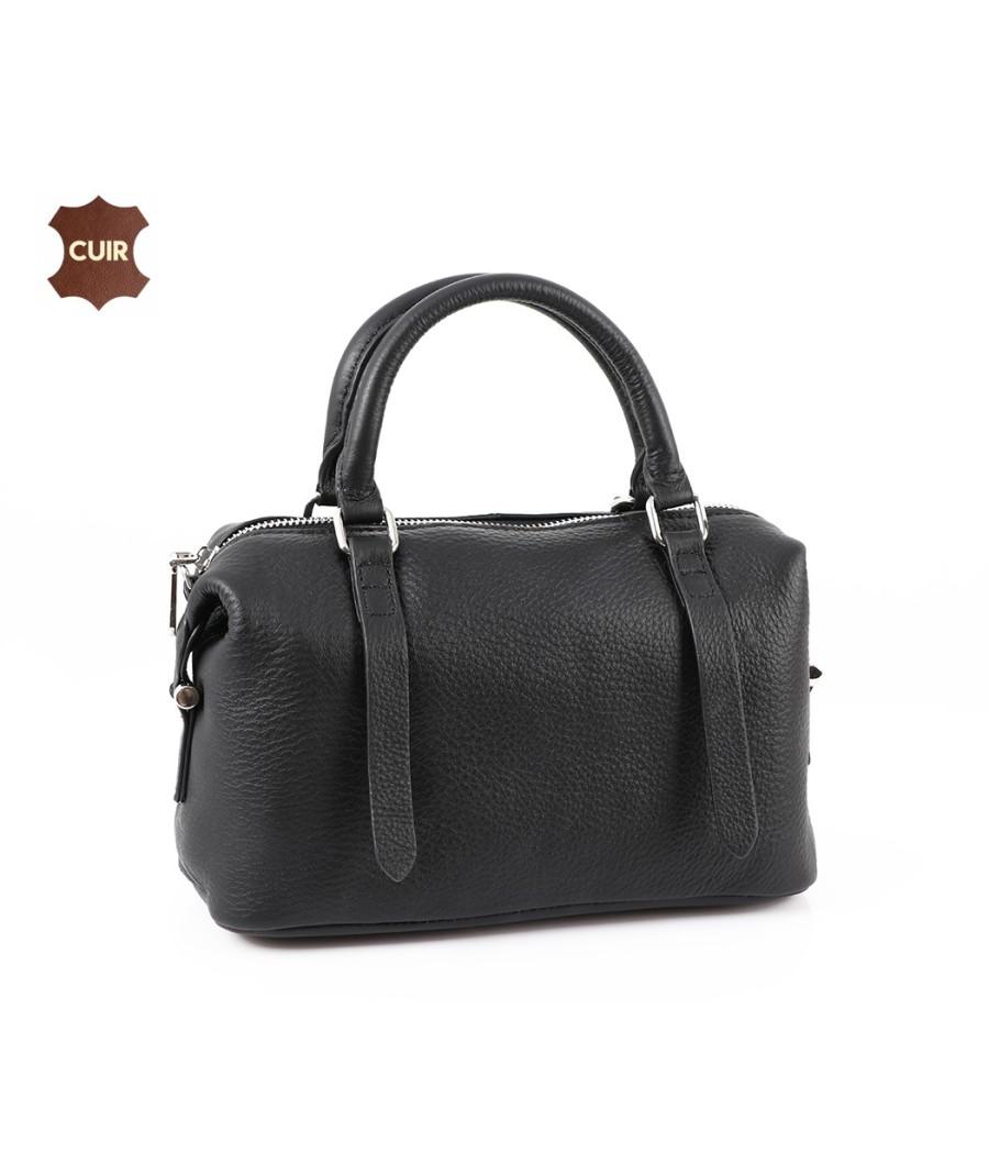 Sac à Bandoulière en Vrai Cuir: 79013