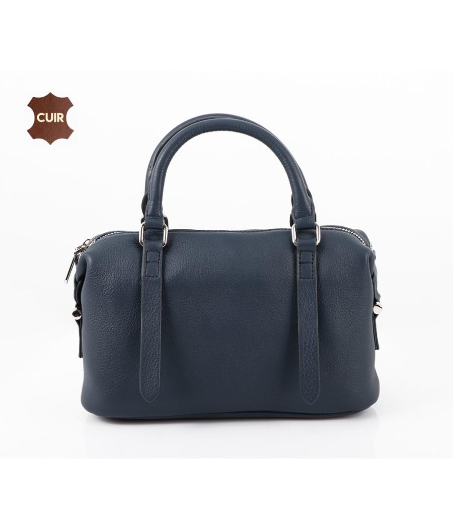 Sac à Bandoulière en Vrai Cuir: 79013