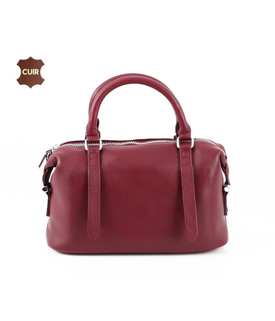 Sac à Bandoulière en Vrai Cuir: 79013