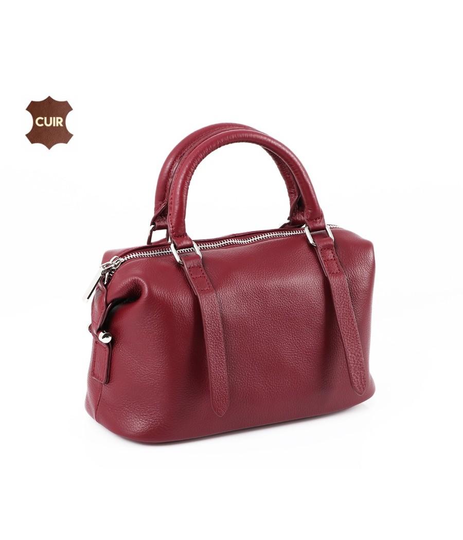 Sac à Bandoulière en Vrai Cuir: 79013