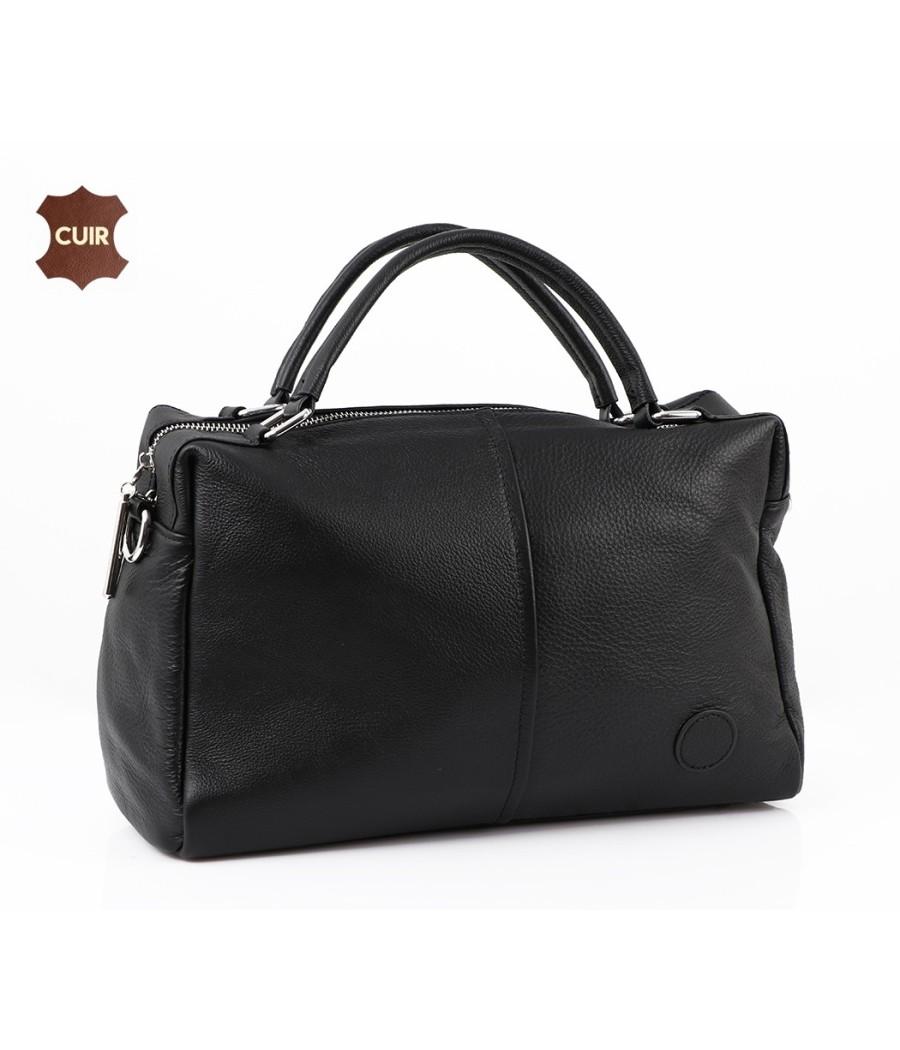 Sac à Bandoulière en Vrai Cuir: 79017