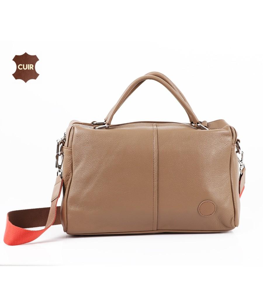 Sac à Bandoulière en Vrai Cuir: 79017