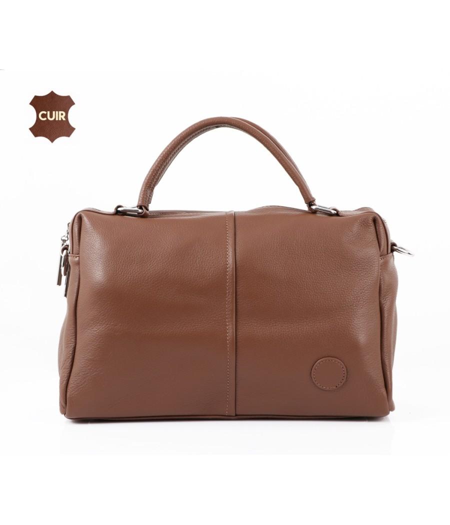 Sac à Bandoulière en Vrai Cuir: 79017