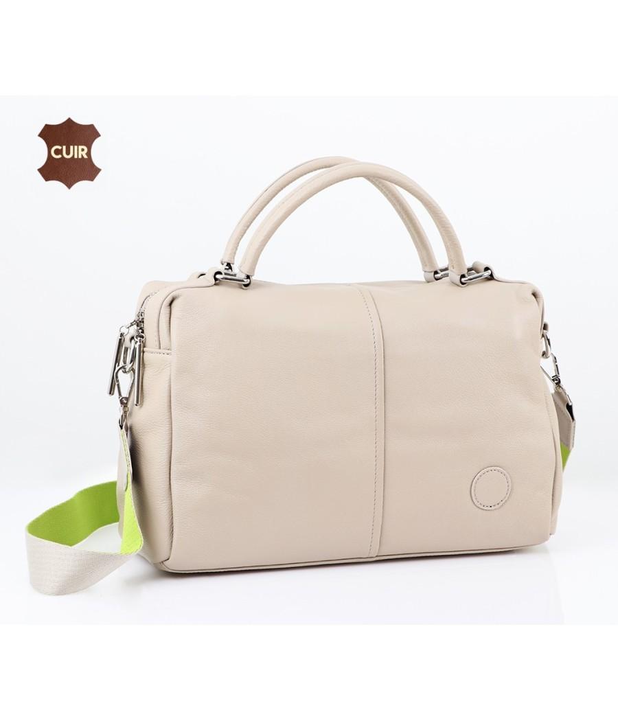 Sac à Bandoulière en Vrai Cuir: 79017