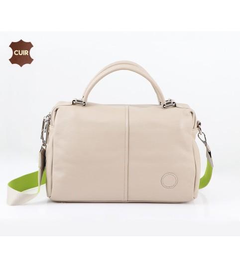 Sac à Bandoulière en Vrai Cuir: 79017