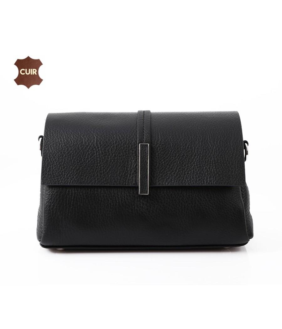 Sac à Bandoulière en Vrai Cuir: 91921