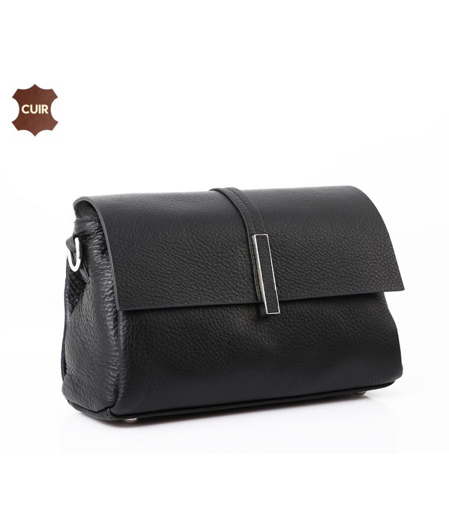 Sac à Bandoulière en Vrai Cuir: 91921