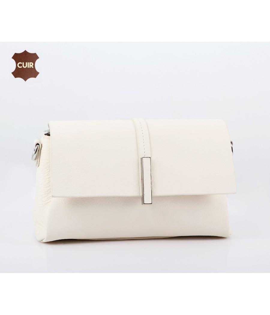 Sac à Bandoulière en Vrai Cuir: 91921