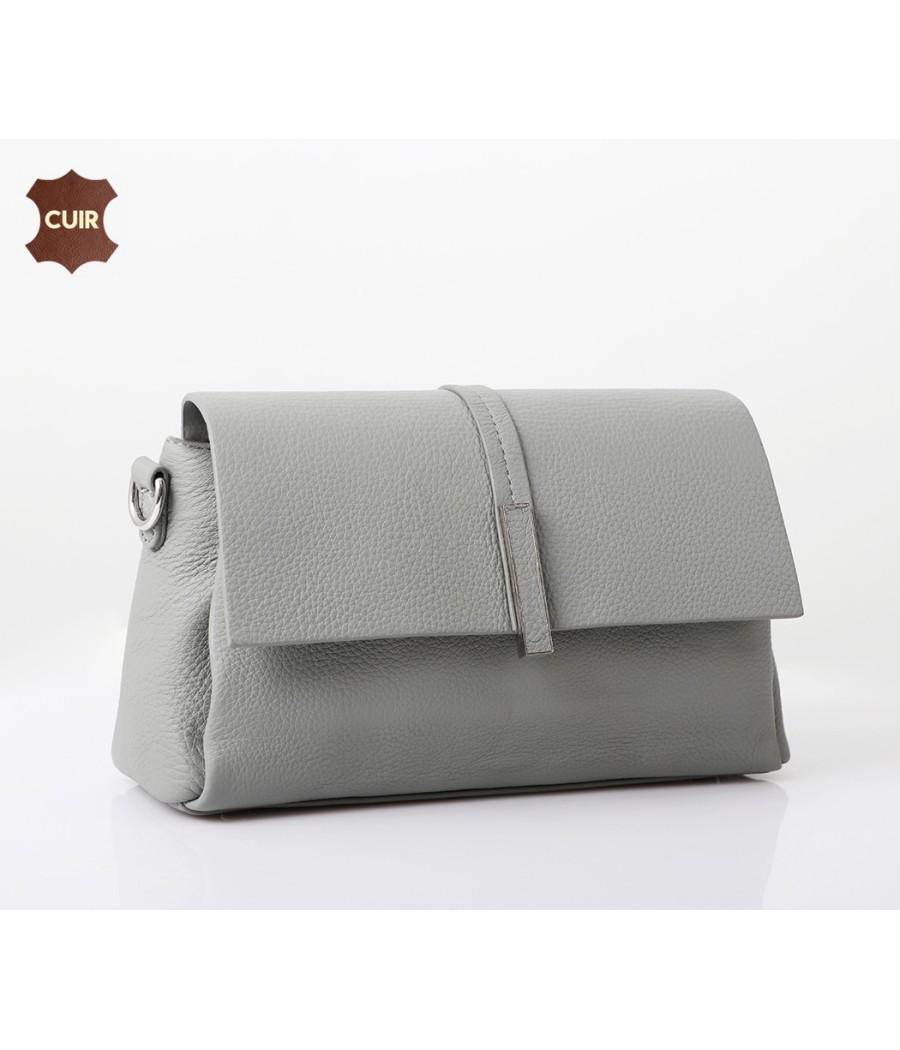 Sac à Bandoulière en Vrai Cuir: 91921