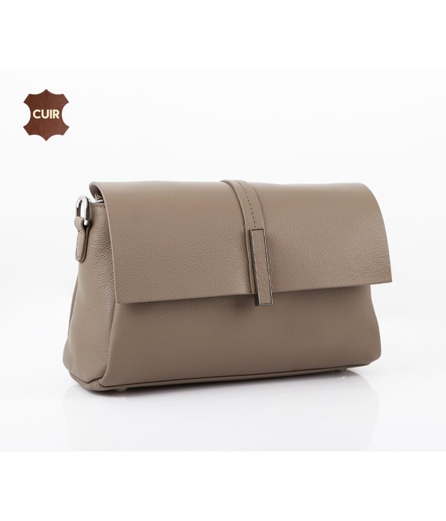 Sac à Bandoulière en Vrai Cuir: 91921