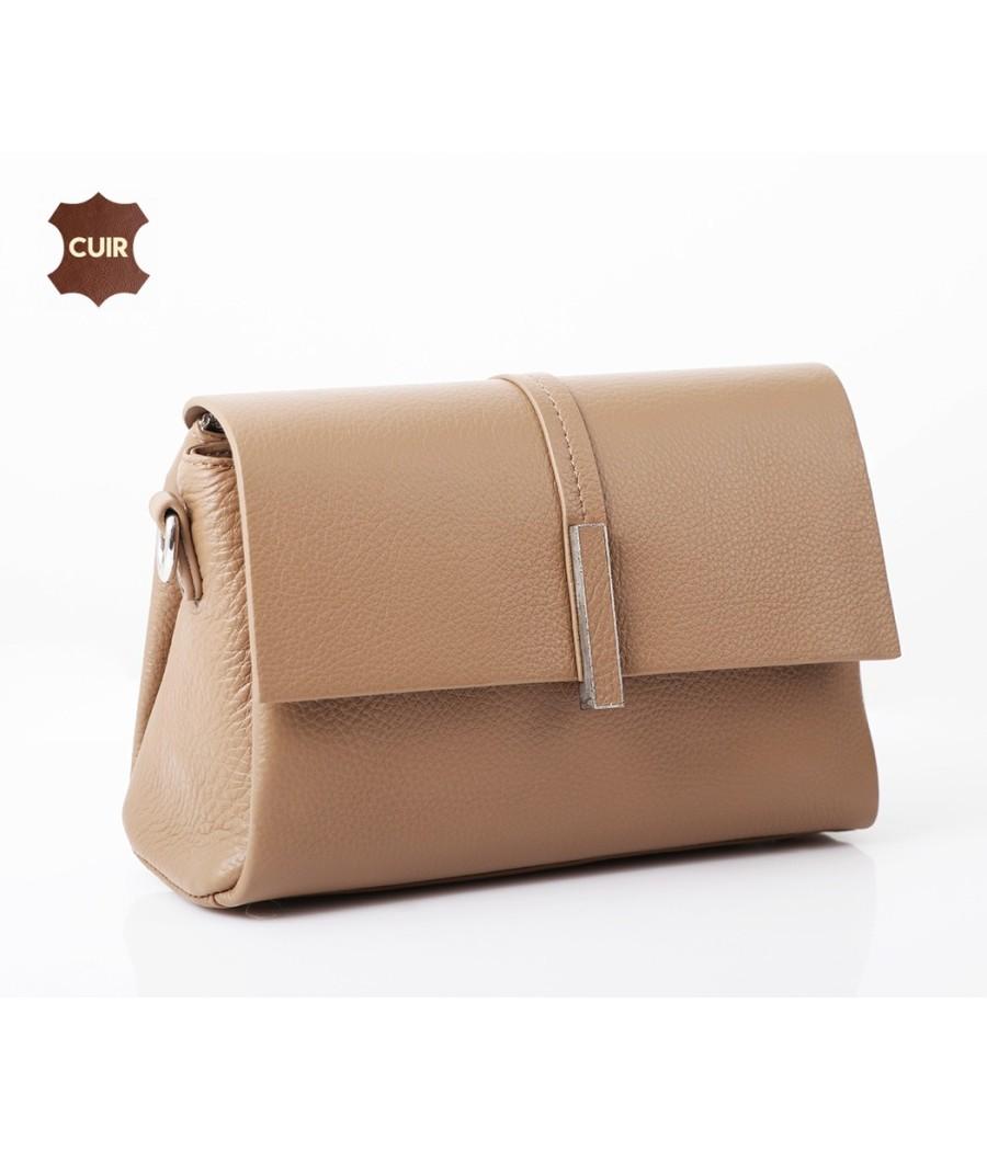 Sac à Bandoulière en Vrai Cuir: 91921