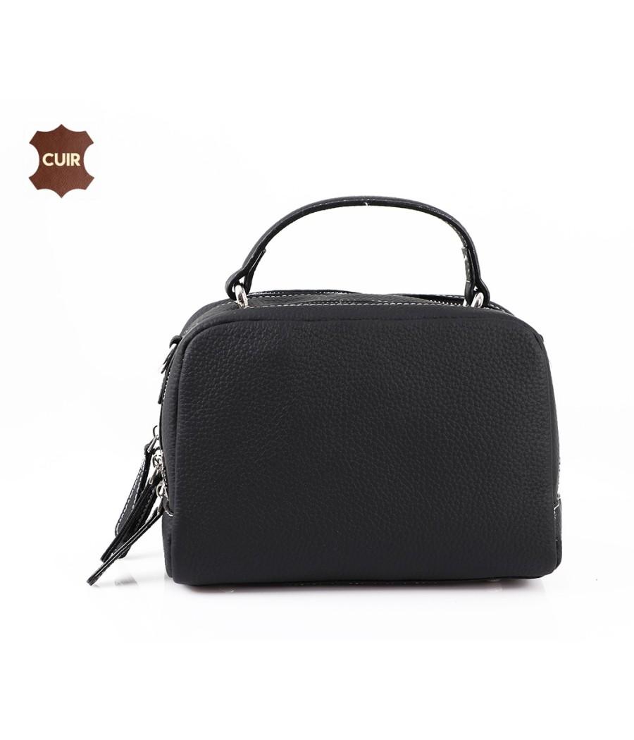 Sac à Bandoulière en Vrai Cuir: 99123