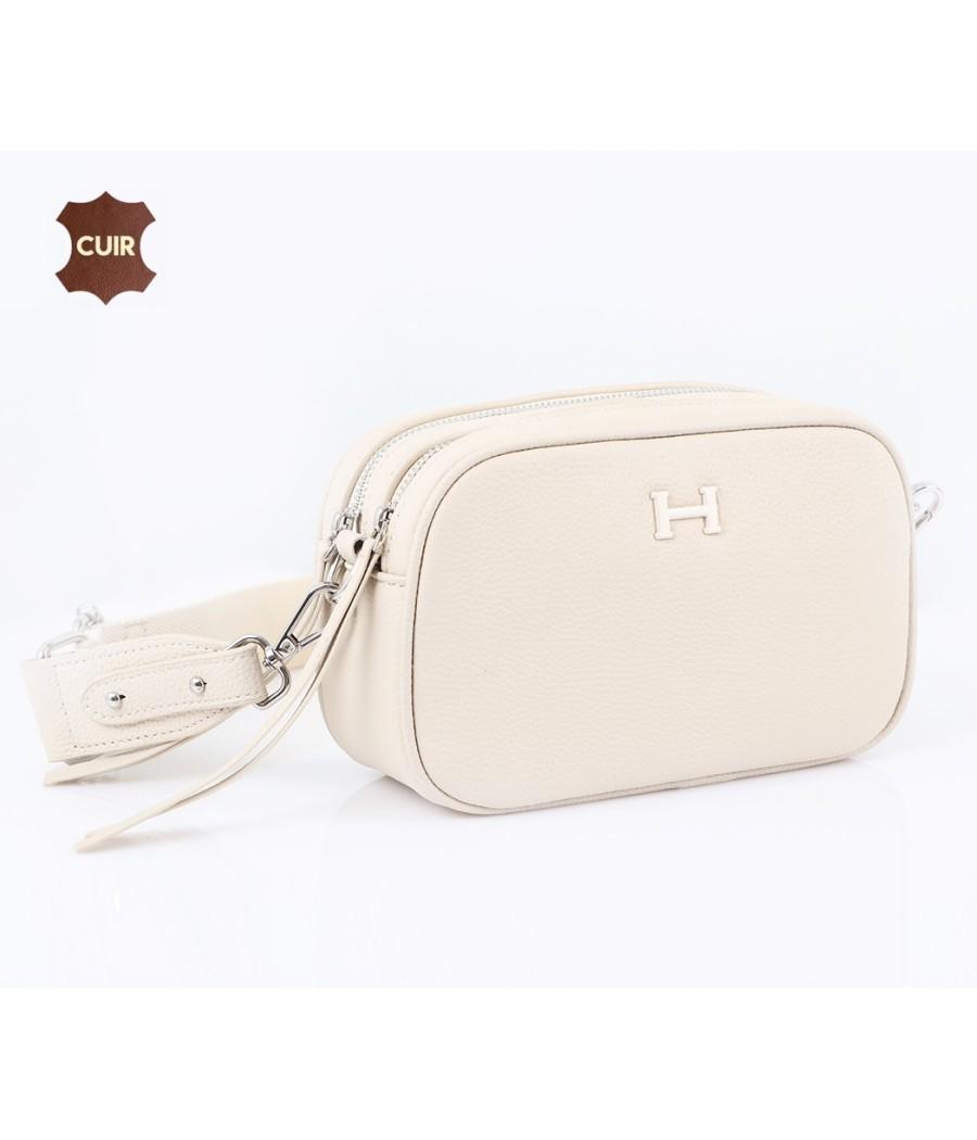 Sac à Bandoulière en Vrai Cuir: 99173