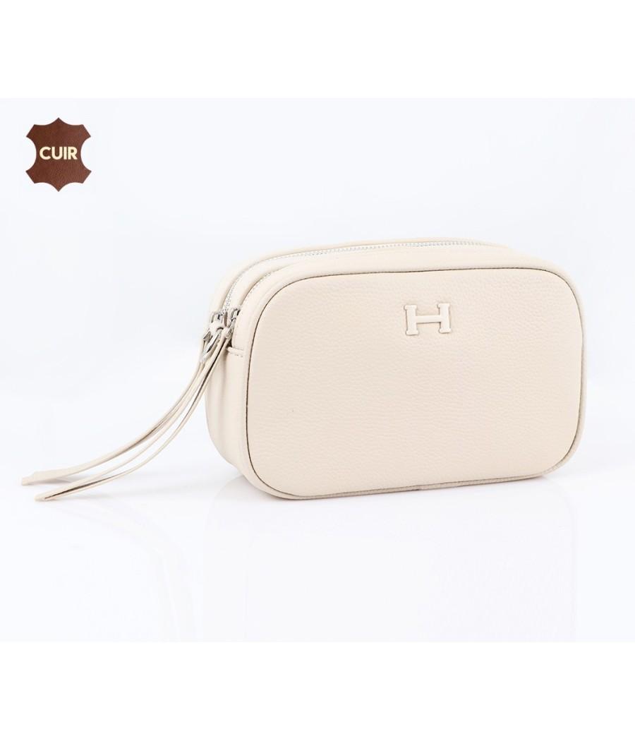 Sac à Bandoulière en Vrai Cuir: 99173