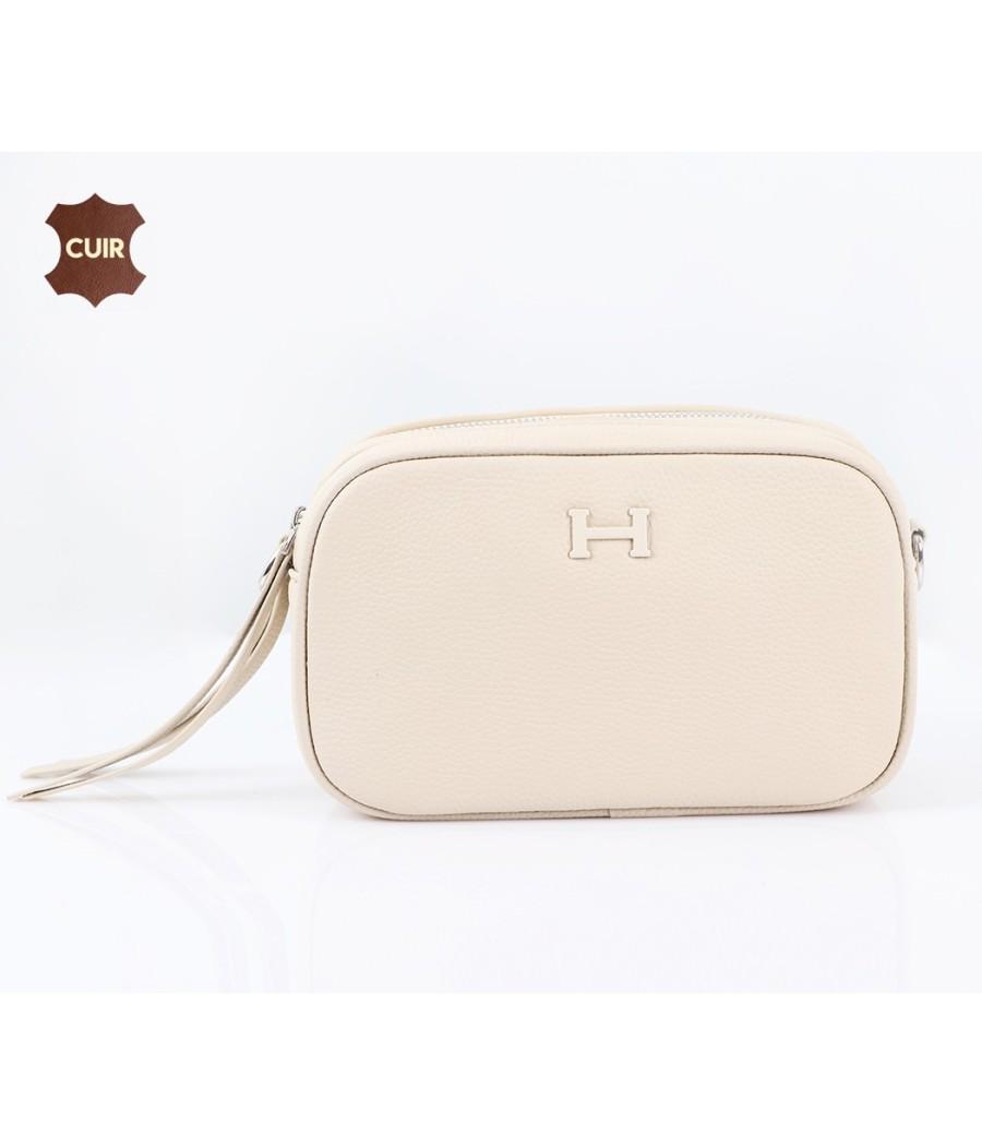 Sac à Bandoulière en Vrai Cuir: 99173