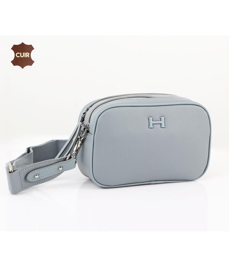 Sac à Bandoulière en Vrai Cuir: 99173