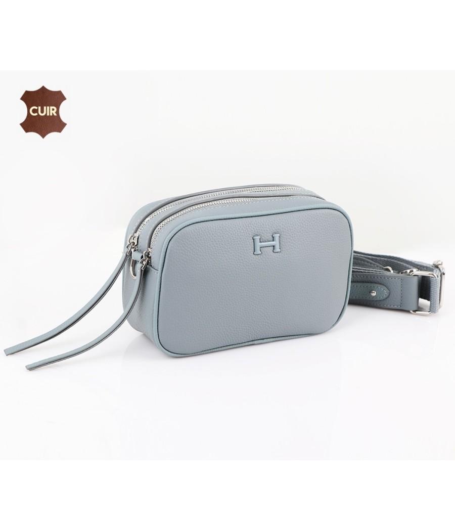 Sac à Bandoulière en Vrai Cuir: 99173