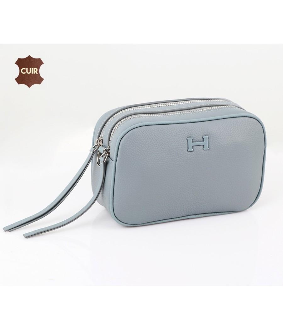 Sac à Bandoulière en Vrai Cuir: 99173