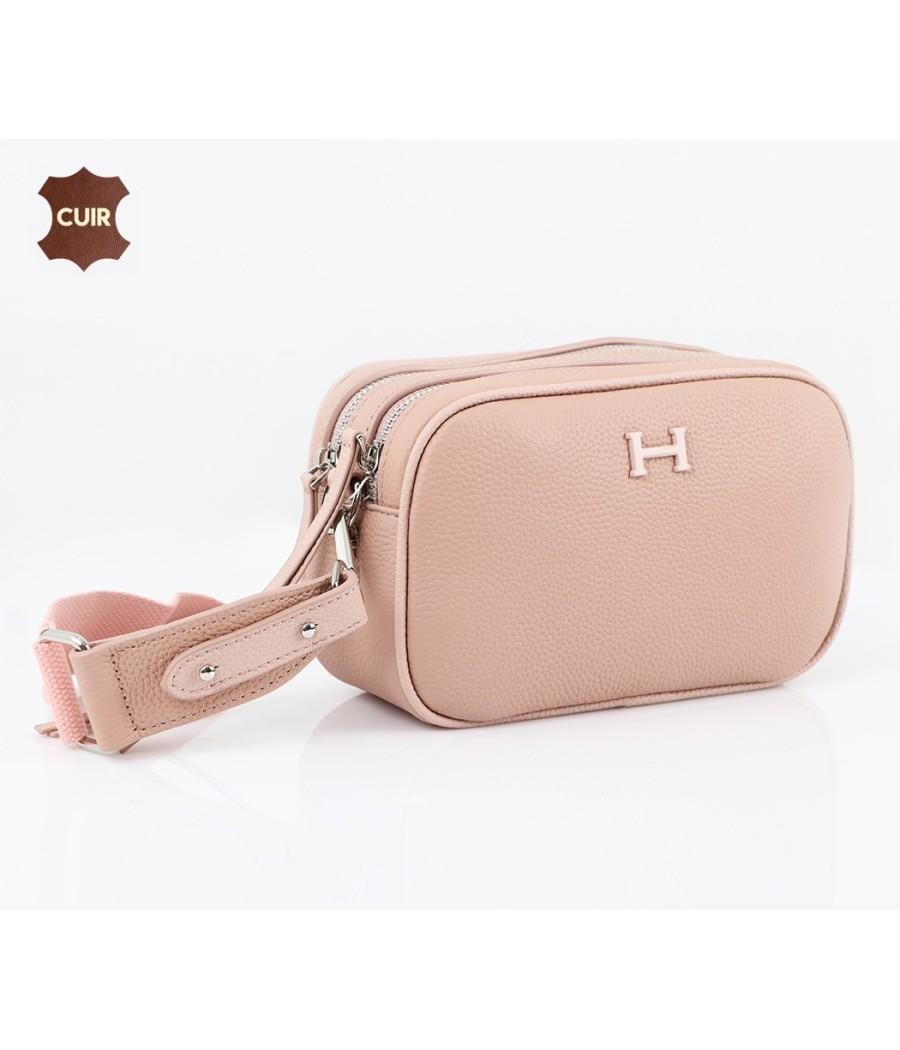 Sac à Bandoulière en Vrai Cuir: 99173