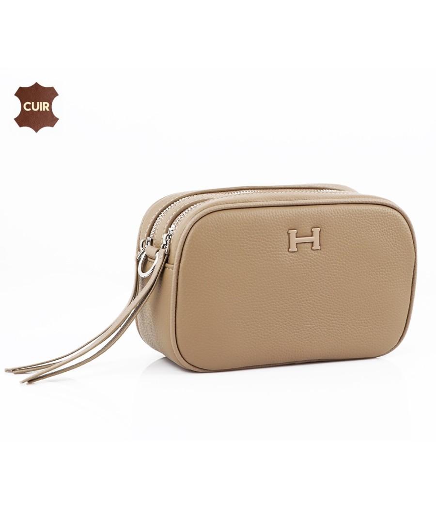 Sac à Bandoulière en Vrai Cuir: 99173