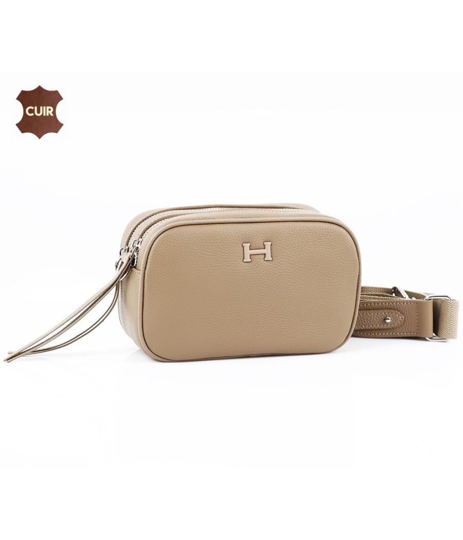 Sac à Bandoulière en Vrai Cuir: 99173