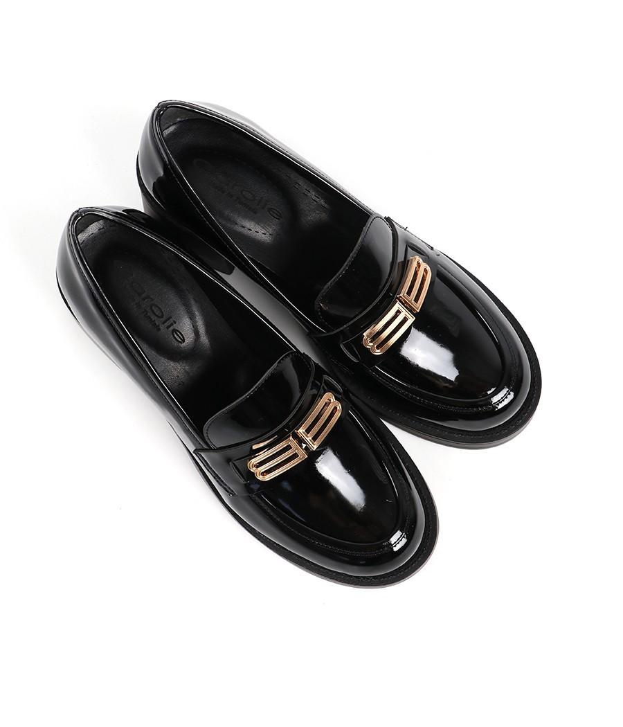 Mocassin Classique a Talon compensé réf : 119