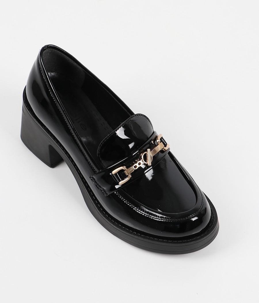 Mocassin Classique a Talon compensé réf : 120
