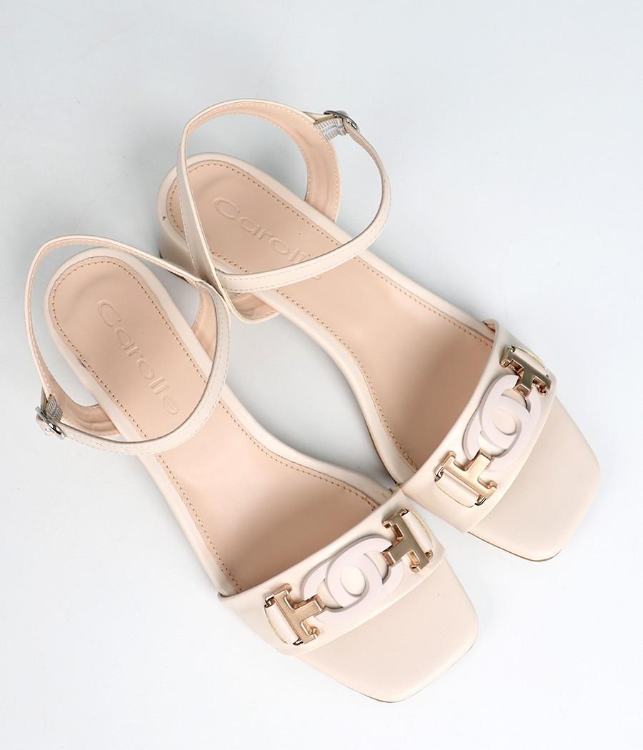 Sandales à demi- talons