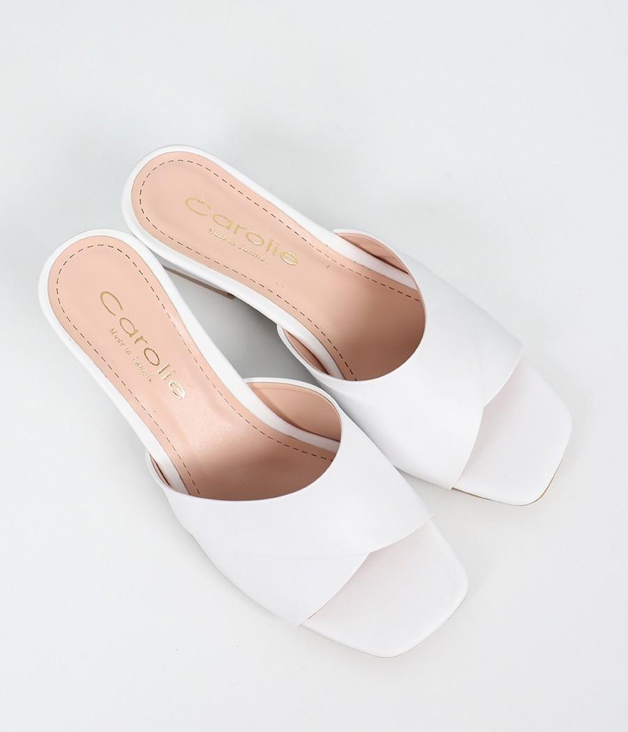 Mules à talons compensé Réf: 806
