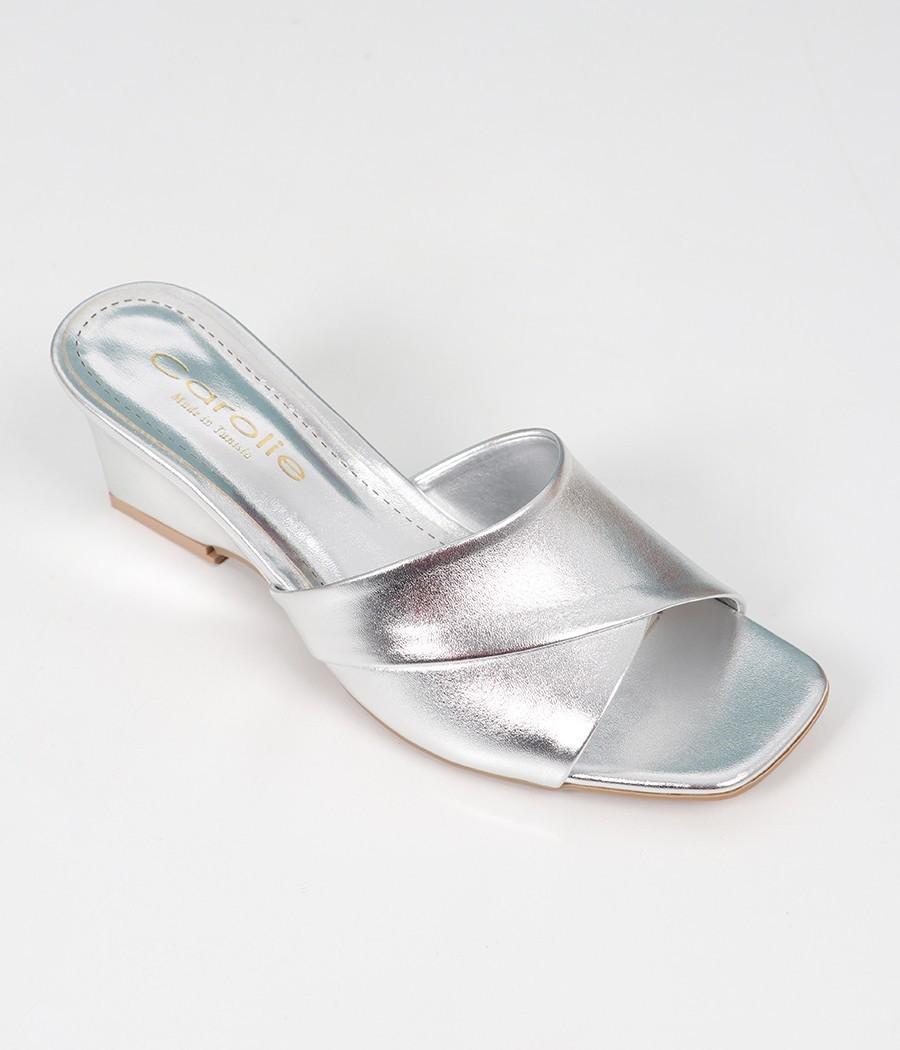 Mules à talons compensé Réf: 806