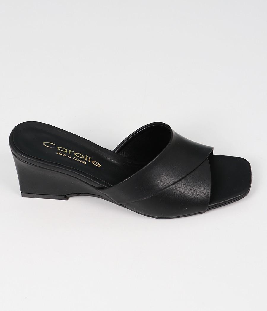 Mules à talons compensé Réf: 806