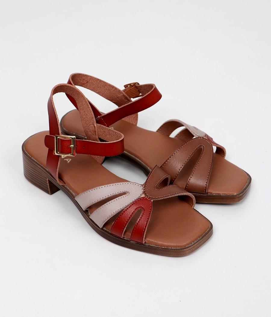 sandales à demi talons Réf: 18H-1